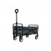 INTEXCA Mini Foldable Multi-Function Wagon for Shopping, Travel - Grey 
